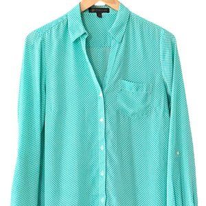 Fun lightweight button down - Banana Republic / Outback Red